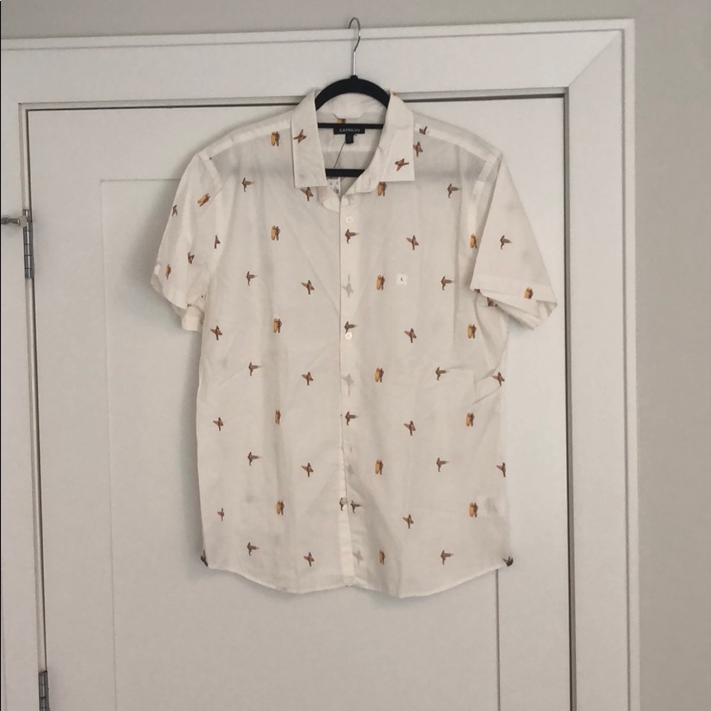 Short sleeve button down